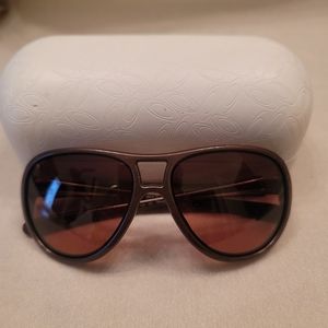 Oakley purple women's sunglasses, Twenysix.2, aviator style, impact resistant